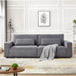 105.5" Modern Oversized Corduroy Couch with 9‘’ Wide Armrests & 28'' Deep Seat