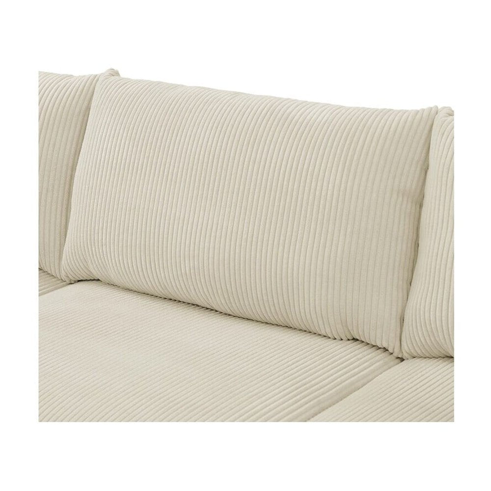 Furniture Linett 59'' Upholstered Corduroy Loveseats