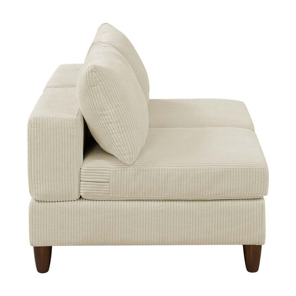Furniture Linett 59'' Upholstered Corduroy Loveseats