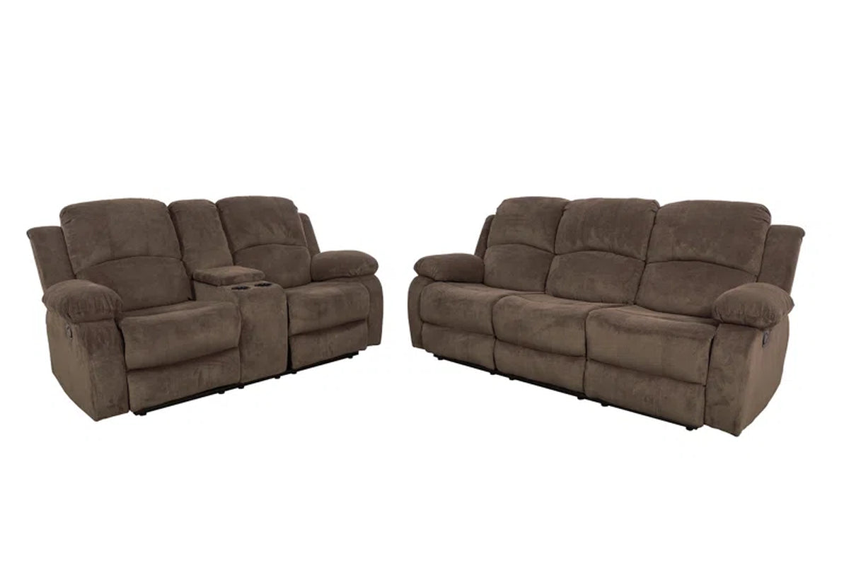 Branscome Mountain Majesty 3-Piece Reclining Corduroy Couch Set