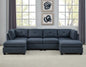 Ashdown Elite 6-Piece Sectional Corduroy Couch