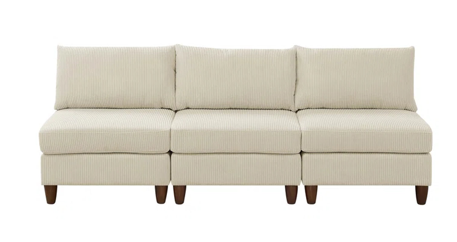 Harmonie 88.5'' Corduroy Couch