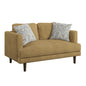 Drews 57.9'' Upholstered Loveseat | Corduroy Loveseat 