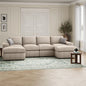 Anchoretta Grandeur 6-Piece Sectional Corduroy Couch