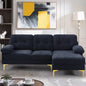 Seraphina 82.7'' Chenille Reversible Upholstered Sectional Sofa Chaise