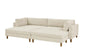 Heracules 116'' Large Oversized Corduroy Sofa Sleeper Sofa