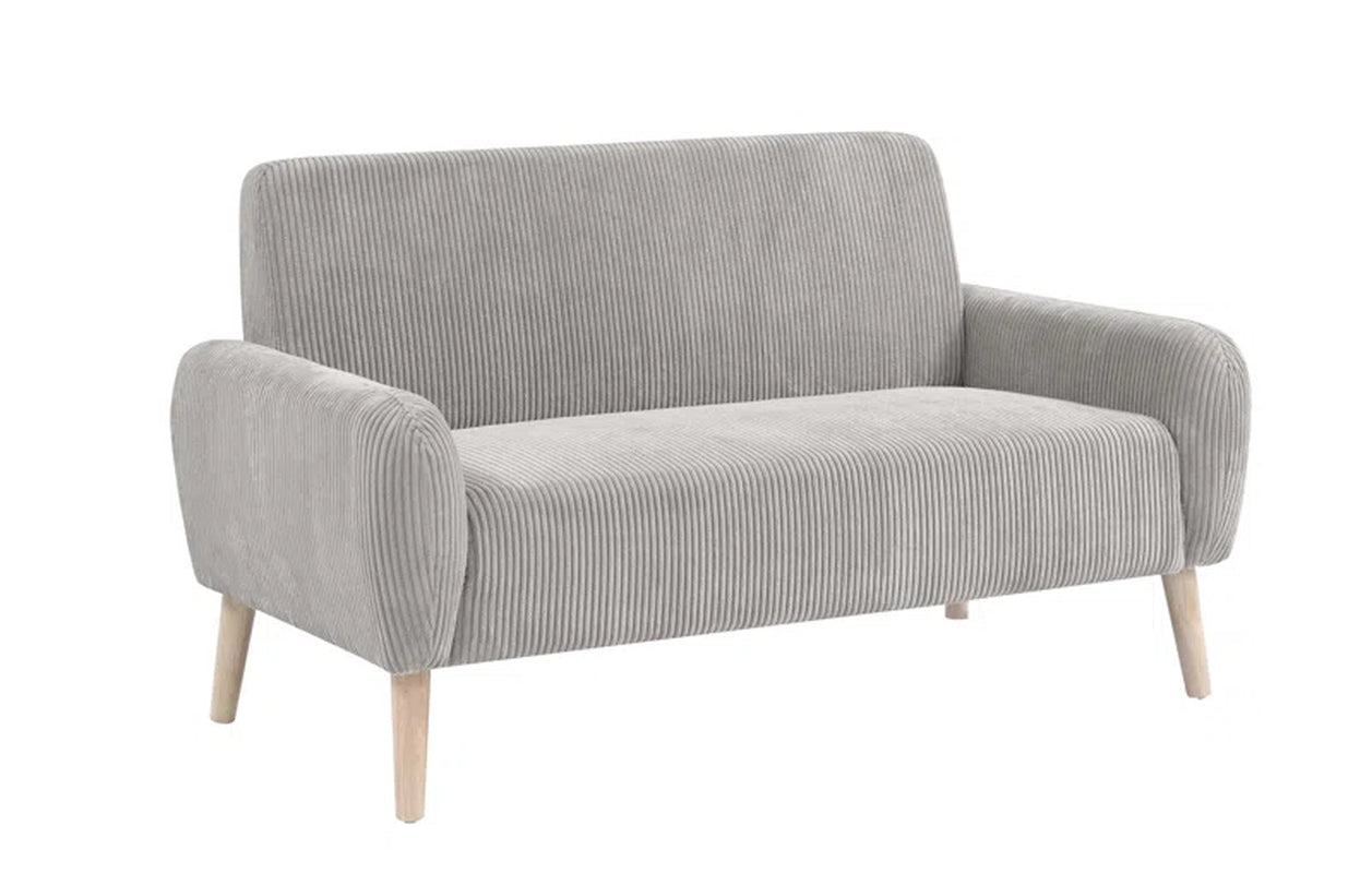 Paschall 57'' Upholstered Corduroy Loveseat