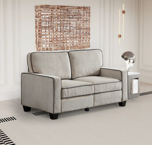 Anesca 57'' Corduroy Loveseat