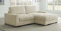 Orgell Harmony 2-Piece Sectional Corduroy Couch