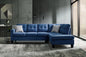 Adryel Elegance 2-Piece Sectional Corduroy Couch