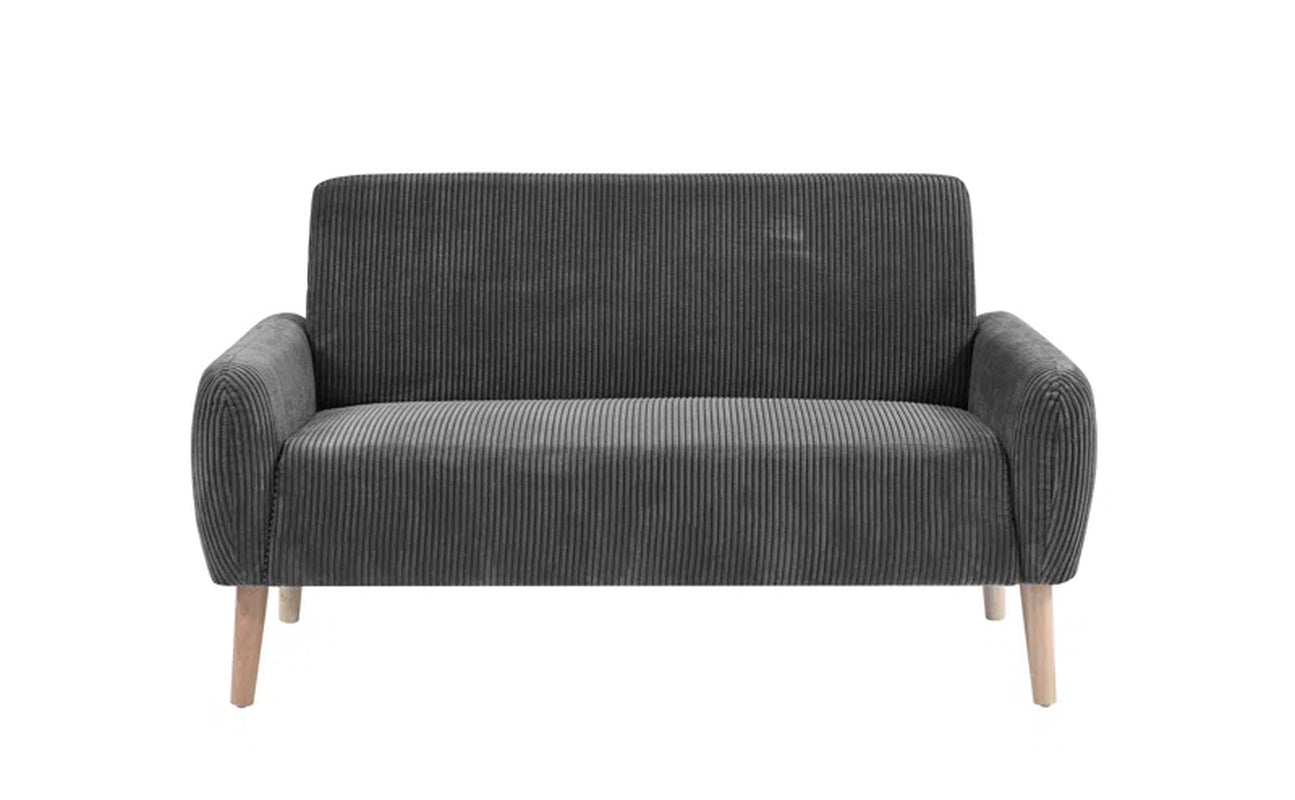 Paschall 57'' Upholstered Corduroy Loveseat