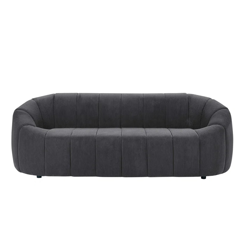 Merriex 90'' Upholstered Sofa Corduroy Couch