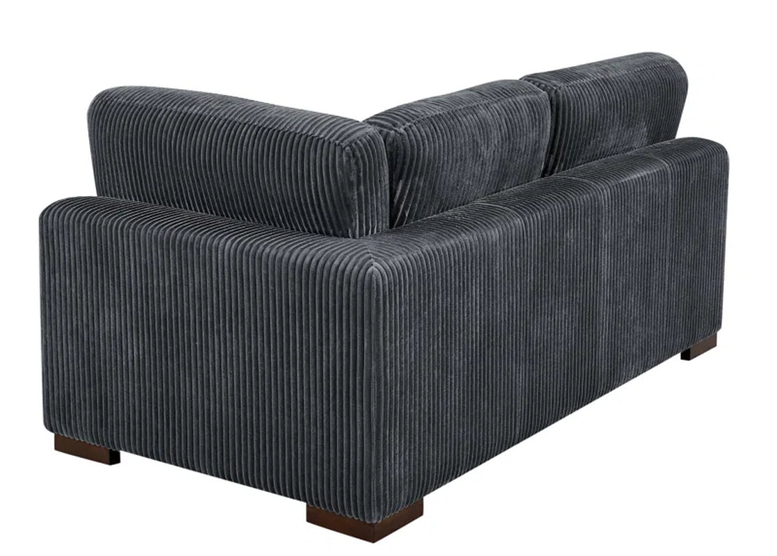 Atlantis Upholstered Corduroy Loveseat